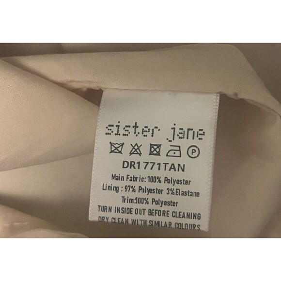 Sister Jane Shirley Poppy Tapestry Dress Puff Sleeve Mini Garden Cottage Prairie - Picture 11 of 11